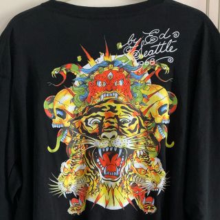 エドハーディー(Ed Hardy)のエドハーディー ロンT 3L 新品未使用タグ付き 大きいサイズ(Tシャツ/カットソー(七分/長袖))
