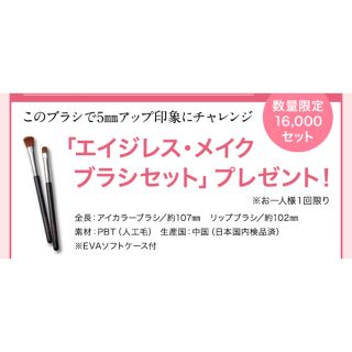 アテニア(Attenir)のアテニア　エイジレス・メイク　ブラシセット　非売品(コフレ/メイクアップセット)