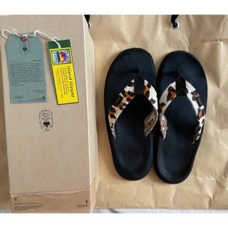 ダブルタップス(W)taps)のwtaps 12ss island slipper コラボ　激レア　サンダル(サンダル)