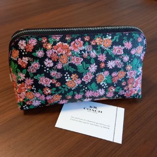 コーチ(COACH)の【rin様専用】COACH☆新品・未使用 コスメポーチ 花柄(ポーチ)