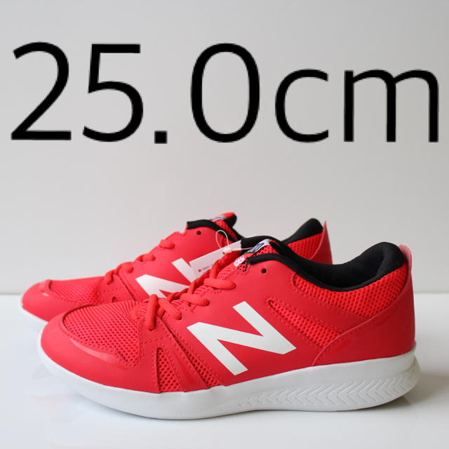 New Balance(ニューバランス)の新品　ニューバランス　YK570 OR レッド　25.0cm レディースの靴/シューズ(スニーカー)の商品写真