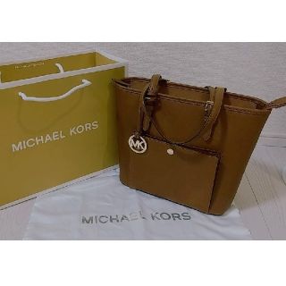 マイケルコース(Michael Kors)のマイケルコース トートバッグ 茶(トートバッグ)