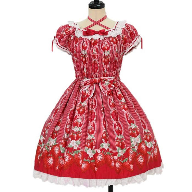 ♡Angelic Pretty Berry Garden OPセット♡ワンピース