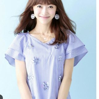 チェリーアン(cherry Ann)のCherry Ann新品ビジュートップス(Tシャツ(半袖/袖なし))