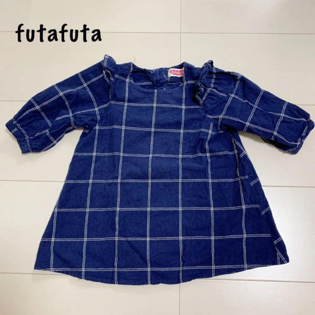 futafuta(フタフタ)の⭐︎マリィ様専用⭐︎フタフタ　ワンピース　チュニック　80 キッズ/ベビー/マタニティのベビー服(~85cm)(ワンピース)の商品写真