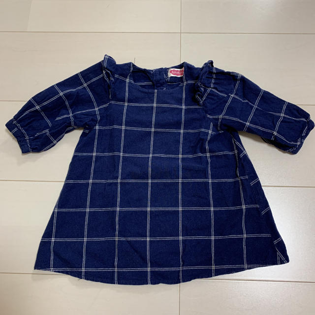 futafuta(フタフタ)の⭐︎マリィ様専用⭐︎フタフタ　ワンピース　チュニック　80 キッズ/ベビー/マタニティのベビー服(~85cm)(ワンピース)の商品写真