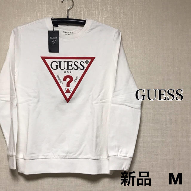 GUESS(ゲス)の【 GUESS 】　ゲス　スウェット　トレーナー　新品 メンズのトップス(スウェット)の商品写真