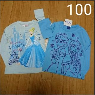 ディズニー(Disney)のDisney プリンセス アナ雪 エルサ 100㎝(Tシャツ/カットソー)