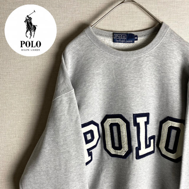 polo　ロゴスウェット