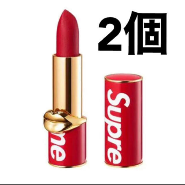 Supreme(シュプリーム)のsupreme リップ　2本 コスメ/美容のベースメイク/化粧品(口紅)の商品写真