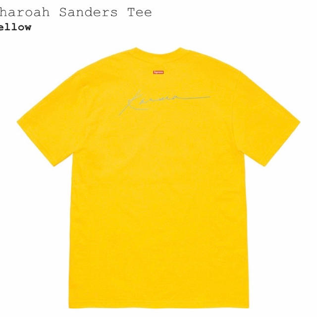 supreme  2020FW Pharoah Sanders Tee 1