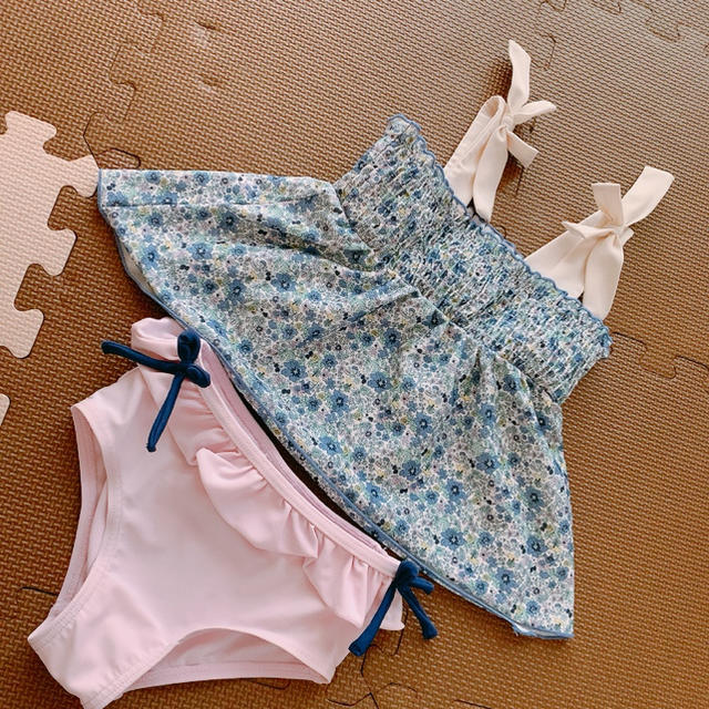 petit main(プティマイン)のプティマイン👙水着 キッズ/ベビー/マタニティのキッズ服女の子用(90cm~)(水着)の商品写真