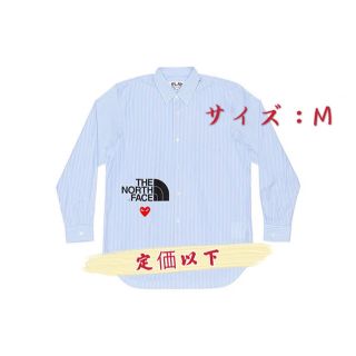 コムデギャルソン(COMME des GARCONS)のCDG PLAY THE NORTH FACE  シャツ　定価以下(シャツ/ブラウス(長袖/七分))