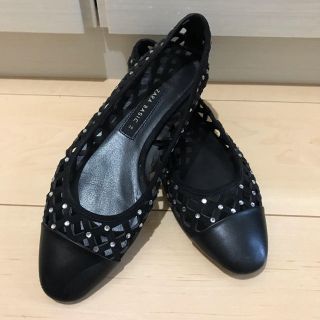 ザラ(ZARA)のフラットシューズ　パンプス　ZARA(バレエシューズ)