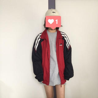 アディダス(adidas)のUSED adidas ナイロンJK(ナイロンジャケット)