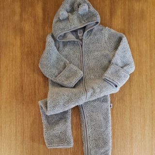 アナップキッズ(ANAP Kids)のGap キッズ　くま耳もこもこロンパース(ジャケット/コート)