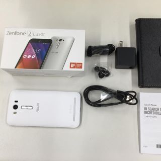 エイスース(ASUS)のZenfone2Laser ホワイト(スマートフォン本体)