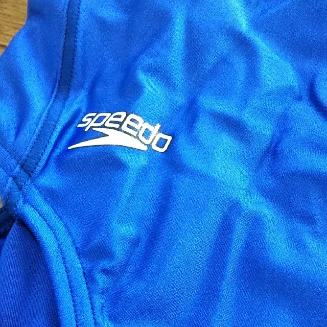 SPEEDO(スピード)の競泳水着 ジュニアスイムスーツ speedo 130 ロイヤルブルー 女の子 キッズ/ベビー/マタニティのキッズ服女の子用(90cm~)(水着)の商品写真