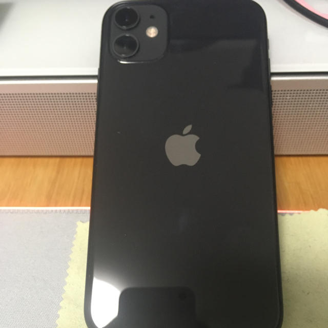 iphone11 128gb au◯ simフリー ブラック バッテリー98