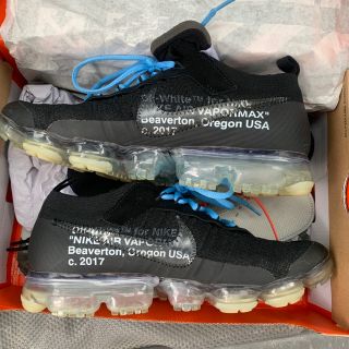 オフホワイト(OFF-WHITE)の【N様専用】VaporMax Off-White Black  fake品(スニーカー)