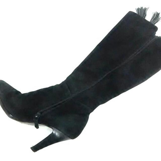 Cole Haan(コールハーン)のコールハーン ロングブーツ 6 1/2B 黒 レディースの靴/シューズ(ブーツ)の商品写真