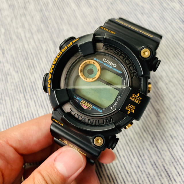 CASIO G-SHOCK ゴールドチタンフロッグマン