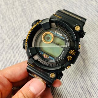 ジーショック(G-SHOCK)のCASIO G-SHOCK ゴールドチタンフロッグマン(腕時計(デジタル))