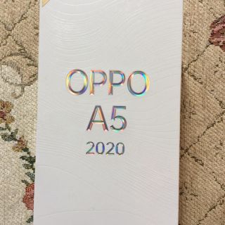 ラクテン(Rakuten)の★未開封  オッポー  OPPO A5 2020  シムフリー★(スマートフォン本体)