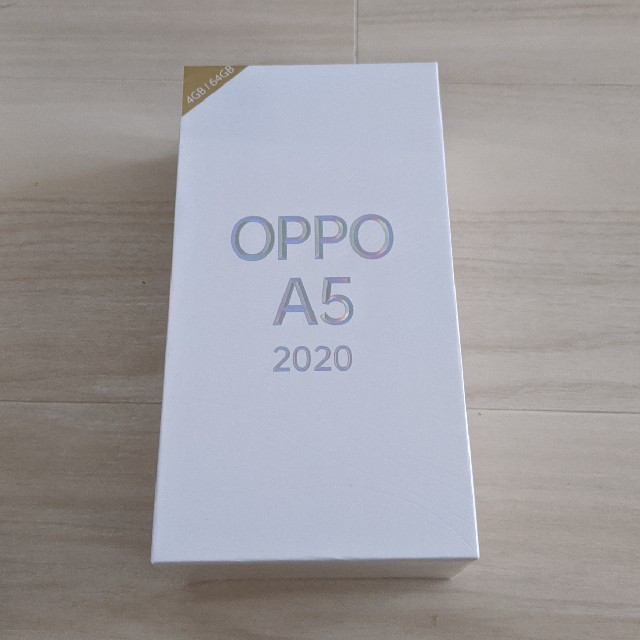 【新品未開封】 OPPO A5 2020 ブルー SIMフリー