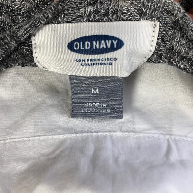 Old Navy(オールドネイビー)の断捨離17 ladies OLDNAVYロングカーディガンM レディースのトップス(カーディガン)の商品写真