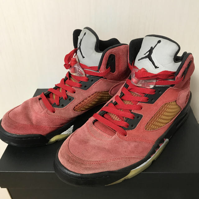 NIKE(ナイキ)のAIR JORDAN5 レイジング　ブル　27.5 メンズの靴/シューズ(スニーカー)の商品写真