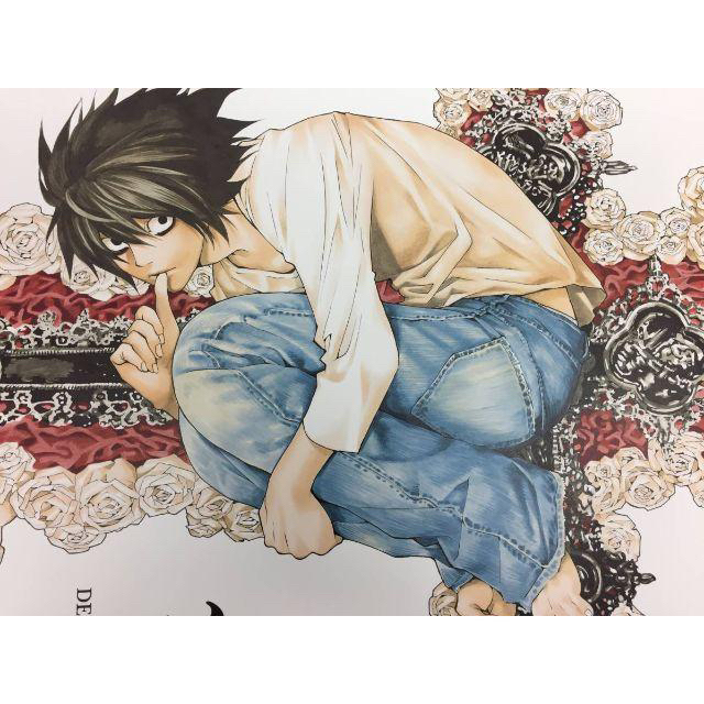 【新品】『DEATH NOTE』L デスノート B2ポスター 小畑健展