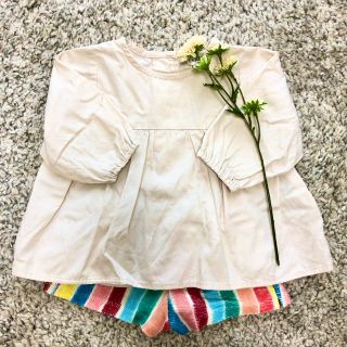 ザラキッズ(ZARA KIDS)の【新品未着用】ZARA baby kids パンツ ズボン 74cm(パンツ)