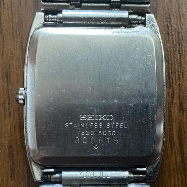 SEIKO(セイコー)のSEIKO stainless steel 7830-5050 8D0515 メンズの時計(腕時計(アナログ))の商品写真