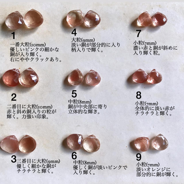 No.2-14kgfオレゴンサンストーンのピアス(イヤリング) | zcomsystems.com