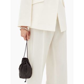 ジルサンダー(Jil Sander)のジルサンダー　ブレスレットバッグ　ブラック　2020ss(ショルダーバッグ)