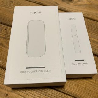 アイコス(IQOS)の9月中限定値下 iqos duo ベルベットグレー　交換品(その他)