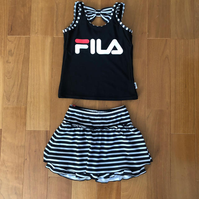 FILA(フィラ)の水着　セパレート　140  FILA キッズ/ベビー/マタニティのキッズ服女の子用(90cm~)(水着)の商品写真