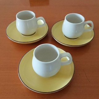 ハクサントウキ(白山陶器)の白山陶器・コーヒーカップ&ソーサー(グラス/カップ)