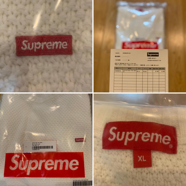 Supreme(シュプリーム)の完売‼️Supreme Textured Small Box セーター XL メンズのトップス(ニット/セーター)の商品写真