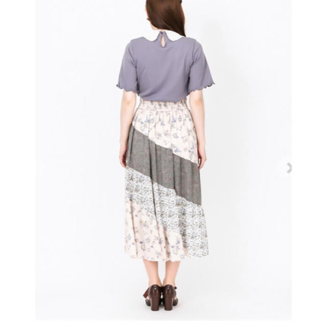 axes femme(アクシーズファム)の新品未使用　axes femme フラワー柄エスカルゴスカート（web限定商品） レディースのスカート(ロングスカート)の商品写真