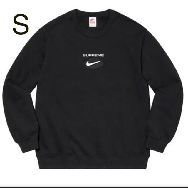 S Supreme Nike Jewel Crewneck Black ブラック