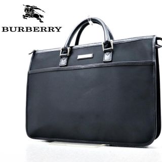 バーバリー(BURBERRY)の美品 BURBERRY バーバリー ビジネスバッグ　ブリーフバック(ビジネスバッグ)