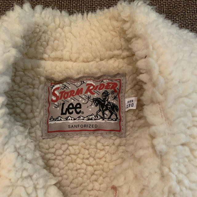 Lee(リー)のLee ボア ジャケット キッズ/ベビー/マタニティのキッズ服女の子用(90cm~)(ジャケット/上着)の商品写真