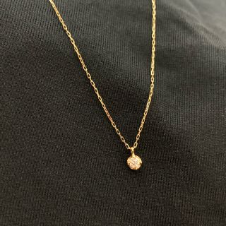 ブルーム(BLOOM)のK10 0.05ct ダイヤモンド　プチネックス(ネックレス)