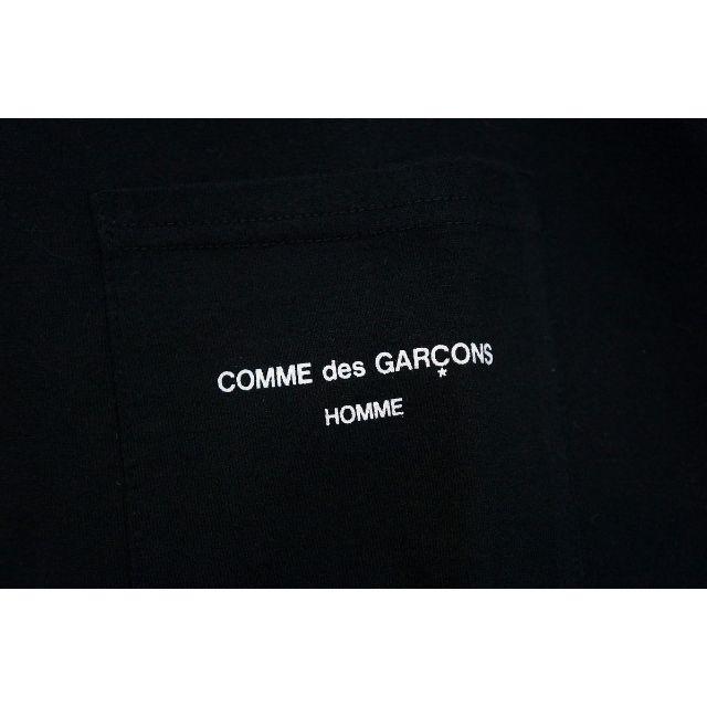 COMME des GARCONS(コムデギャルソン)の■美品19SS コム デ ギャルソン オム ロゴ 長袖Tシャツ 黒724K▲ メンズのトップス(Tシャツ/カットソー(七分/長袖))の商品写真