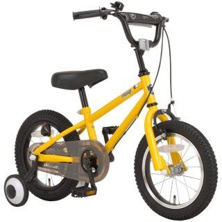 アルテージ 子ども用 自転車 14インチ BMX イエロー 46676(自転車本体)