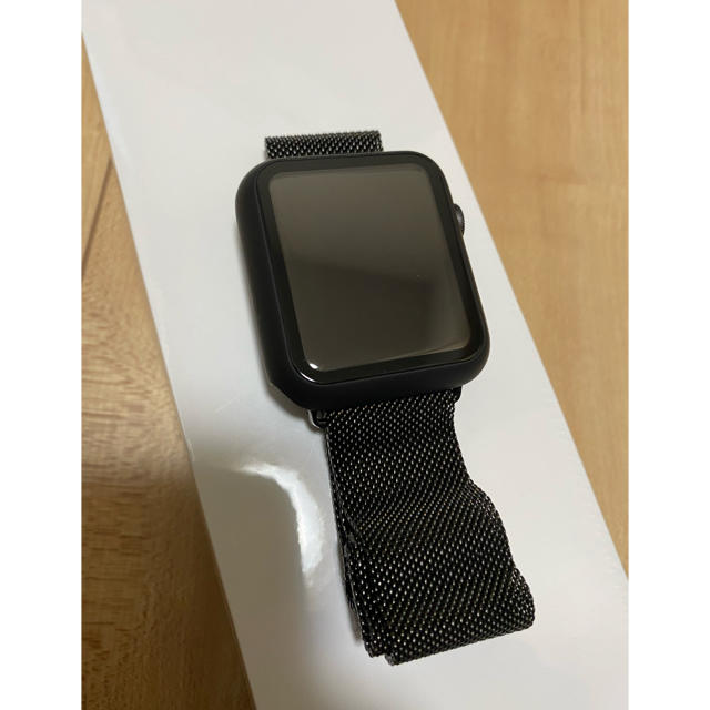 スマホアクセサリーApple Watch Series3 GPSモデル42mm 　スペースグレイ