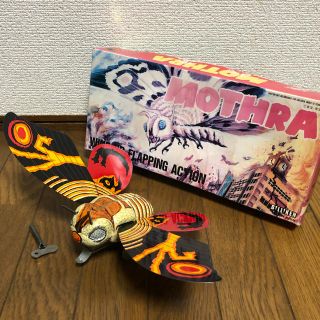 モスラ ビリケン商会 ブリキ おもちゃ ゼンマイ ゴジラ 希少品 可動品