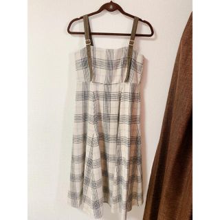 ウィルセレクション(WILLSELECTION)の【ウィルセレクション】ワンピース　チェック(ひざ丈ワンピース)